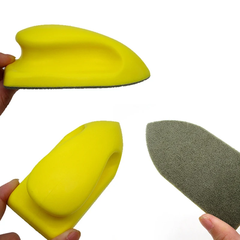 55*120 см крючок и петля пены ручной шлифовальный блок Чистящая щётка желтый|Пила| |