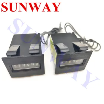 

10PCS/lot 6 digits arcade coin counter meter 12VDC 18CPS mechanical counter cassette counter for slot game machine swing machine