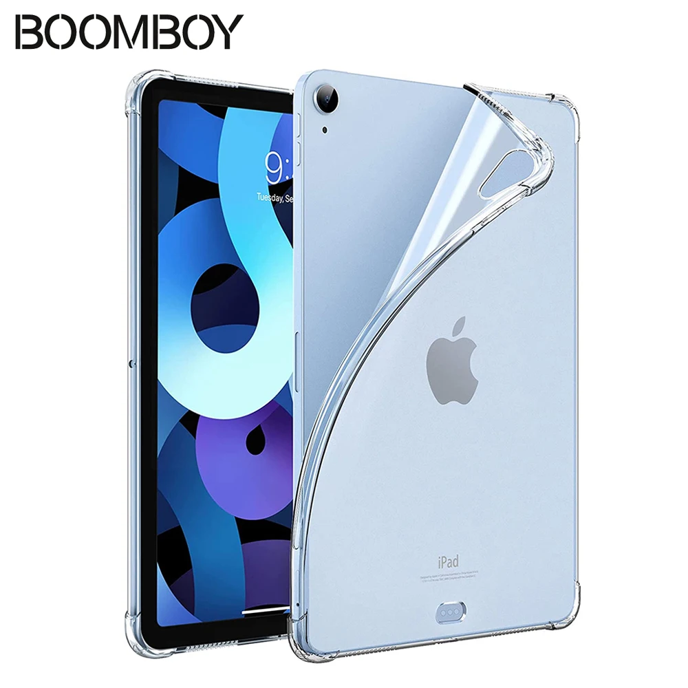 Силиконовый чехол для iPad Mini Air Pro 1 2 3 4 5 6 7 8 9 10 11 12 Прозрачный бампер | Компьютеры и