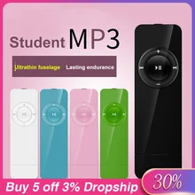 Портативный USB мини MP3 музыкальный плеер Поддержка Micro SD TF карта обучения спортивный MP3 музыкальный плеер видео плеер портативный walkman