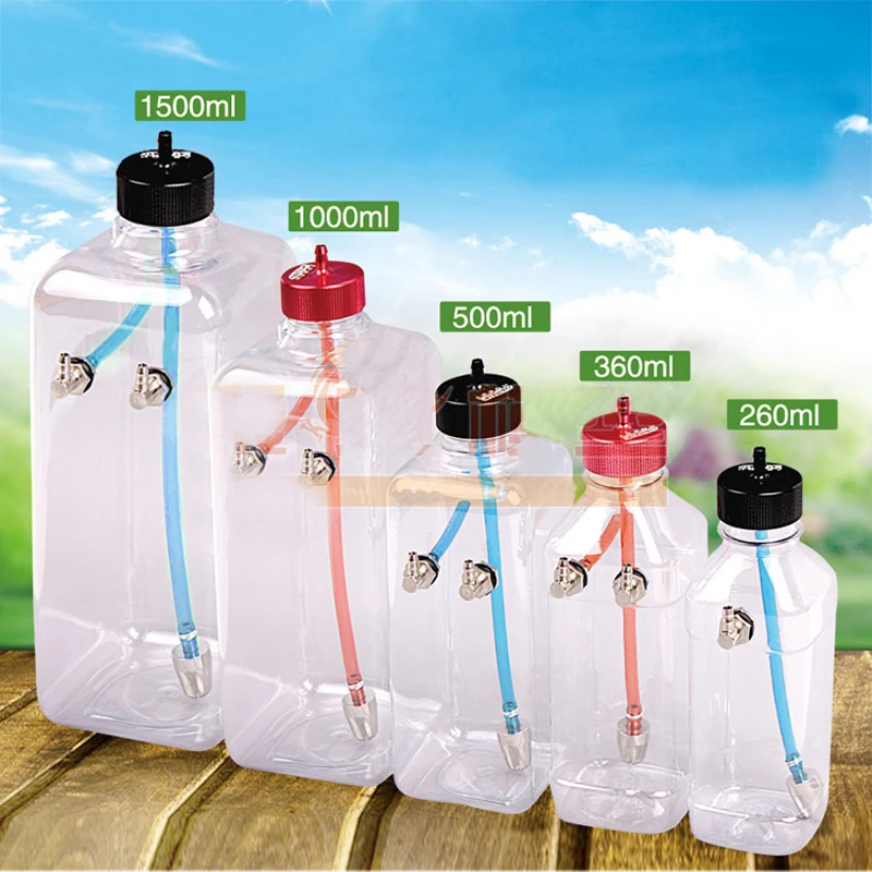1pc 260/360ml/300ml/410/500ml/700/1000ml/1500ml Fuel Tank Bottle With
