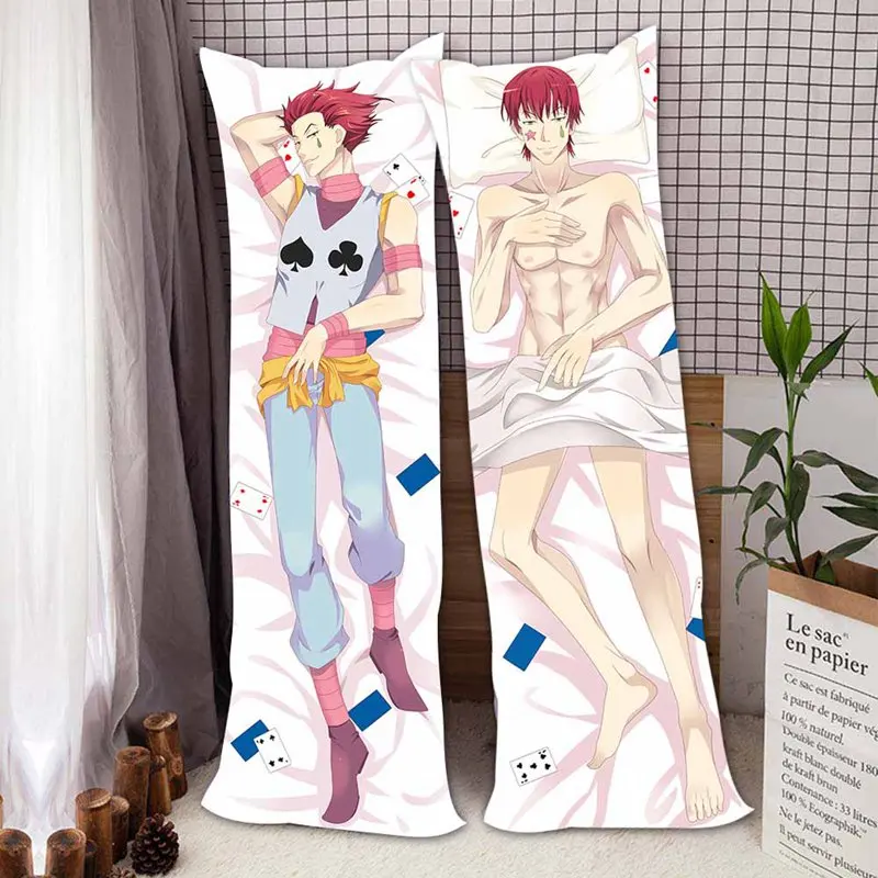 Новая японская крутая наволочка с аниме Throw Otaku Dakimakura Hunter x Hisoka Csai обнимающая для