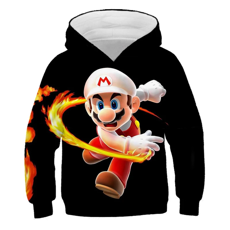 TNT933 Moda masculina; толстовки с капюшоном; детская Кирби Марио Dos Desenhos Animados 3D Impressão унисекс Moletom Infantil Menino Com Capuz уличная Повседневное Топы - Цвет: TNT933