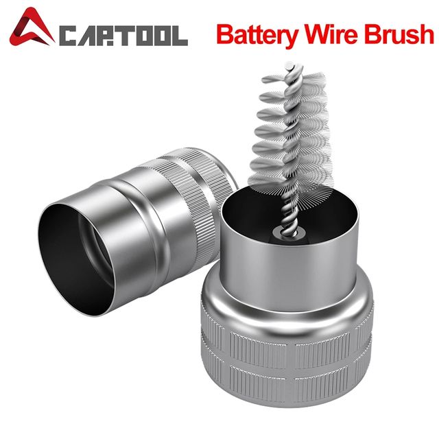 Auto Car Wash Cleaning Battery Wire Brush Post Terminal Cable Cleaner