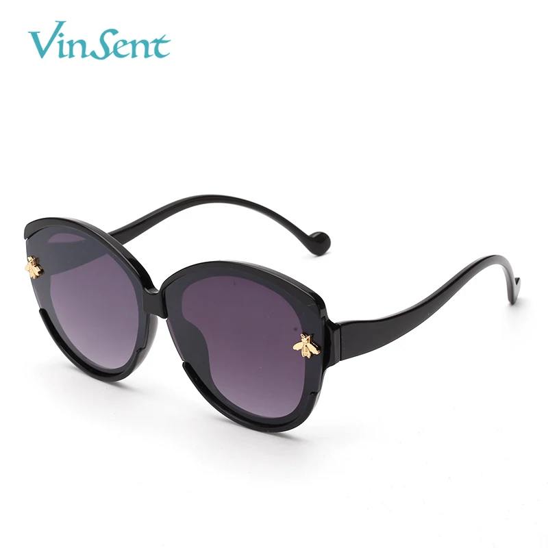 

VinSent New Arrival Female Sunglasses PC Irregular Frame Gradient AC Lens Luxury Designer Sun Glasses Shades Sunglass for Women