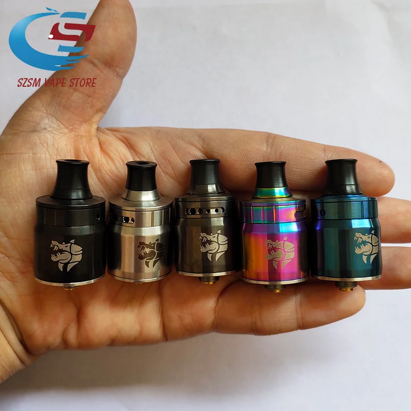 Электронная сигарета Ammit MTL RDA Ремонтопригодный распылитель для капель воздуха 22