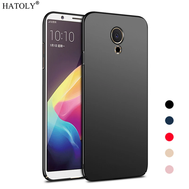 

For Meizu 15 Lite Case Ultra-thin Smooth Slim Back Cover For Meizu 15 Lite Hard PC Protective Phone Case For Meizu M15 5.46"