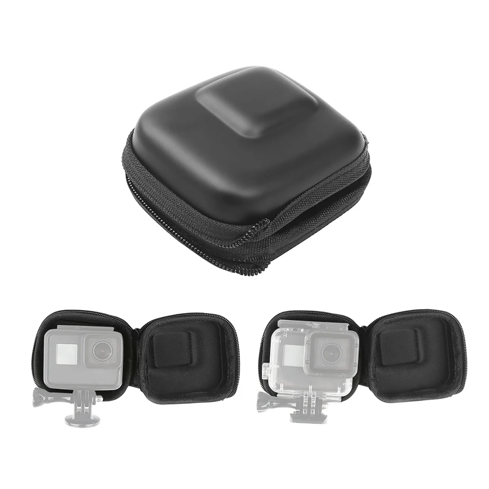 

New For GoPro Hero 5 6 7 Waterproof Sports Camera Storage Bag Mini Protective Box Opening Mini Bag For DJI OSMO Action