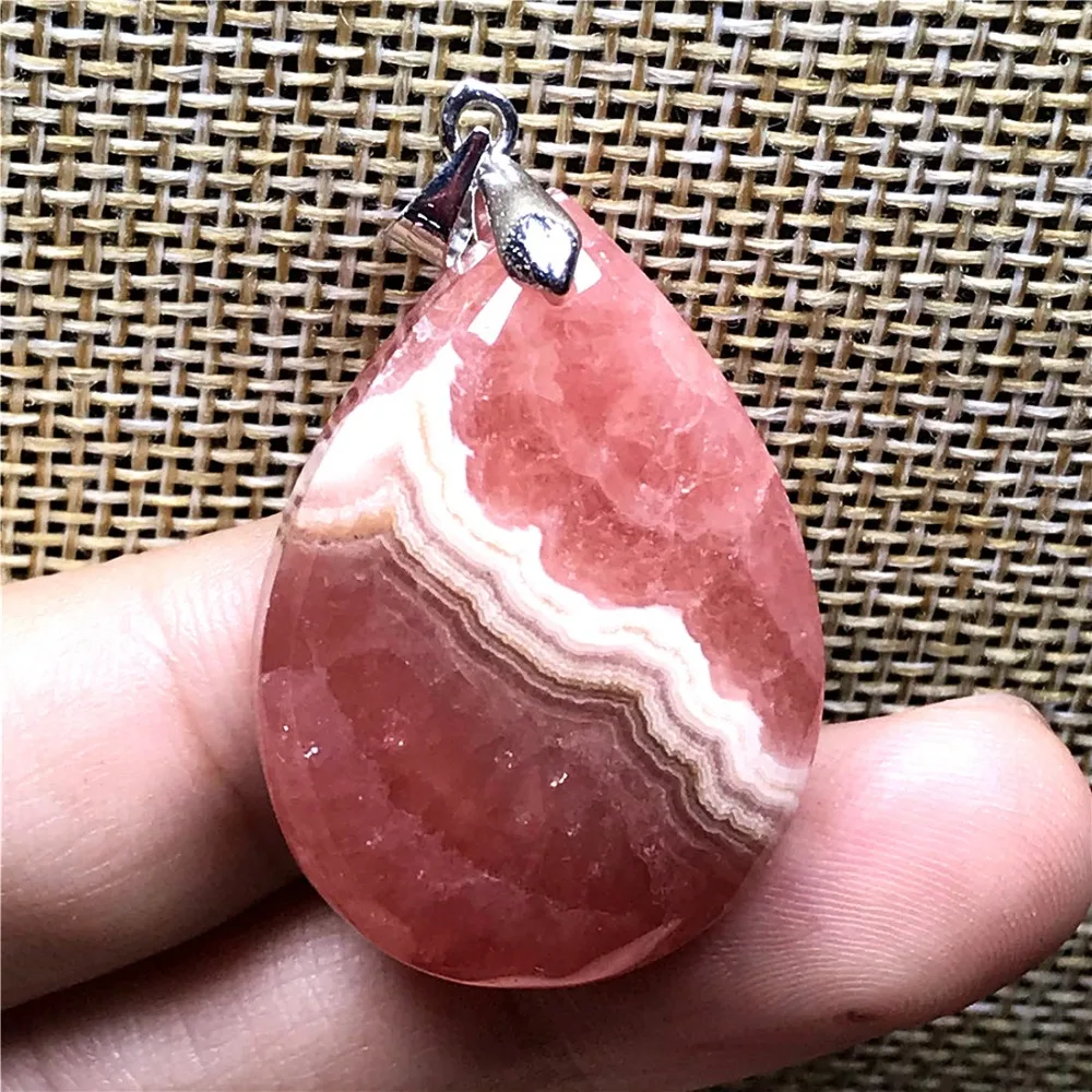 Rhodochrosite Pendant (117)