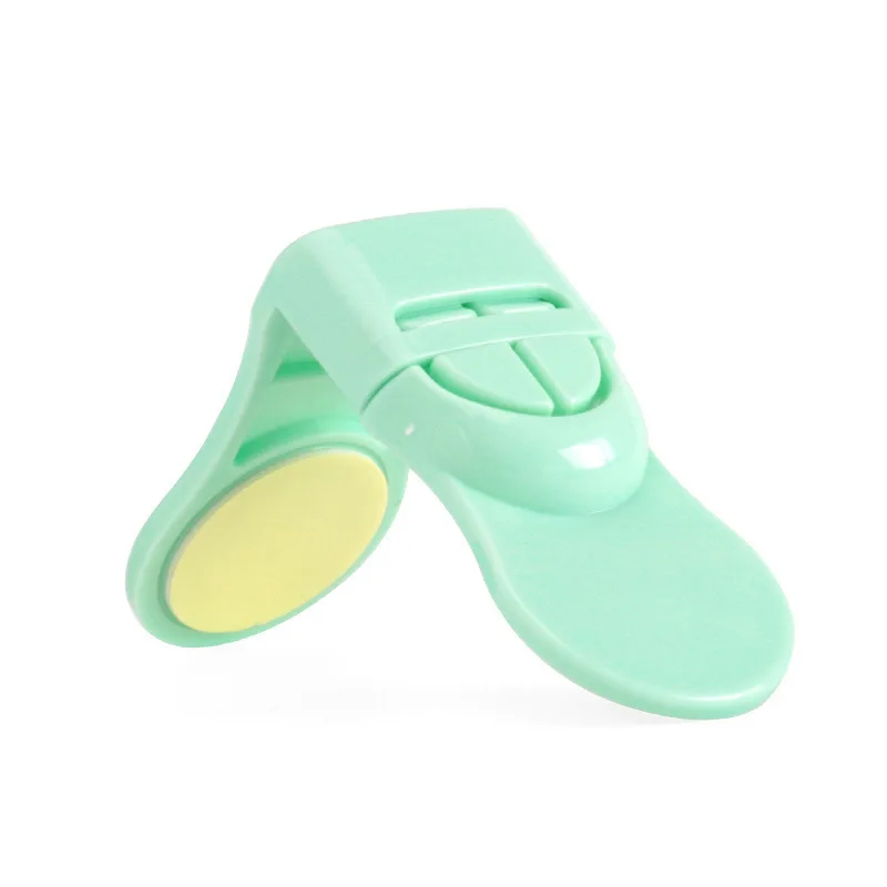 green safety lock 1 шт мультяшный замок безопасности домашний холодильник морозильная камера дверные замки креативный узор щенка Детская безопасность шкаф защита холодильника - Цвет: green safety lock
