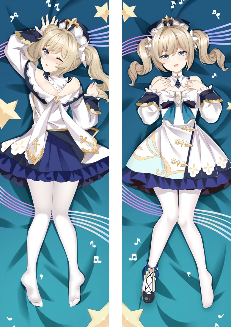 

Impact Barbara Cosplay Dakimakura Pillow Case Hugging Body