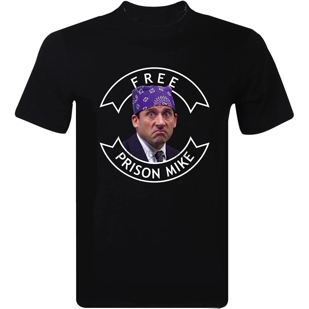 Сериал The Office US Lil Peep Prison Mike забавная Фестивальная Футболка мужская Топ с коротким