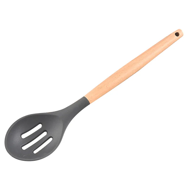 Style 5 Multifunctional 2 in 1 Non-Stick Bread Egg Turners Cooking Tongs Gadgets For Kitchen Utensils Silicone Spatula Cooking Tool - Color: Style 5
