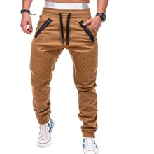 Новинка, штаны для бега, на молнии, с карманами, на завязках, повседневные спортивные штаны, спортивная одежда, длинные штаны для фитнеса, Moletom Homme