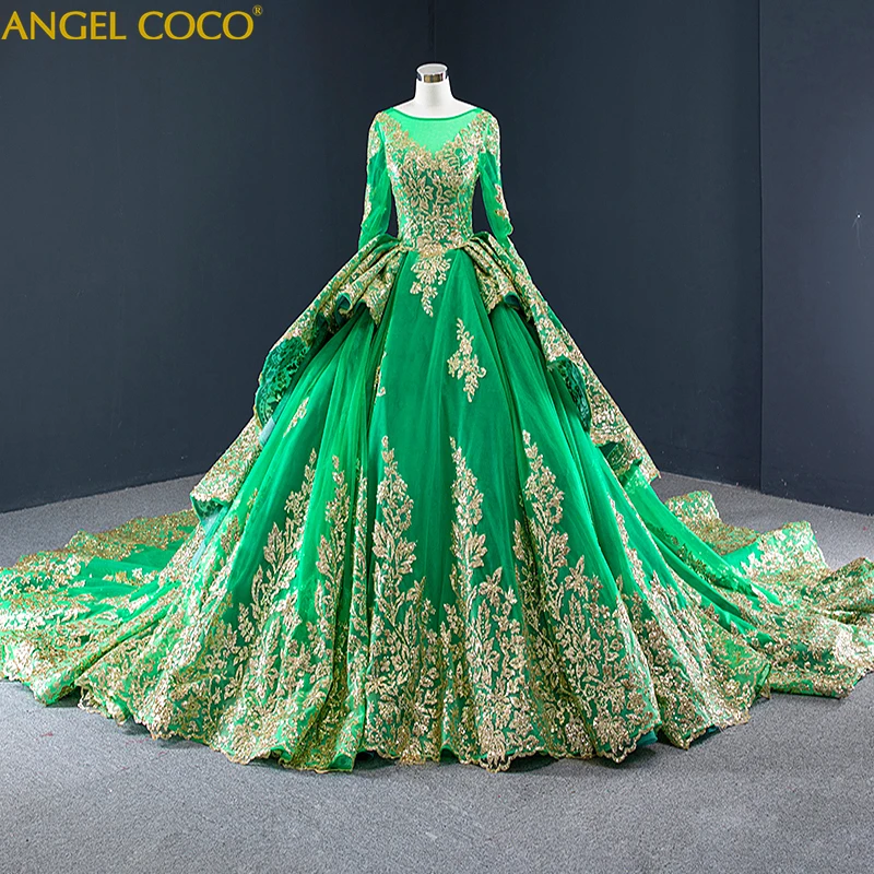 Рисунок 3 - Роскошное Золотое свадебное платье с сердечком