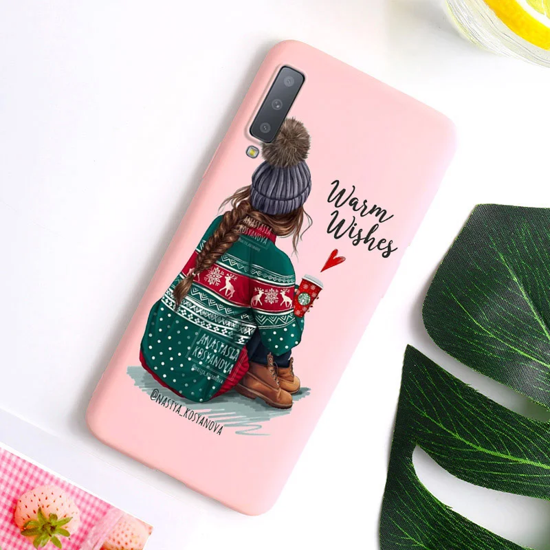 W133 Карамельный цвет чехол для samsung A50 чехол A70 A60 A30 A40 супер мама для маленьких девочек для samsung Galaxy A50 A70 A30 A40 50 70 Etui - Цвет: W133