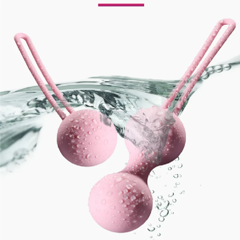 Kegel Balls Medical Silicone Exercise Tightening Device Safe Ben Wa Ball Women Vaginal massager Adult toy No Vibrator kegel balls