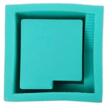 

Creative DIY Succulent Plant Potted Mould Concrete Silicone Flower Pot Mould Candlestick Mould for Home Decoration