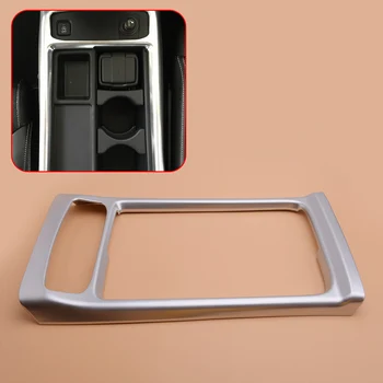 

Chrome Console Water Cup Holder Cigarette Lighter Trim Cover Frame Fit for Honda CRV CR-V 2015-2016