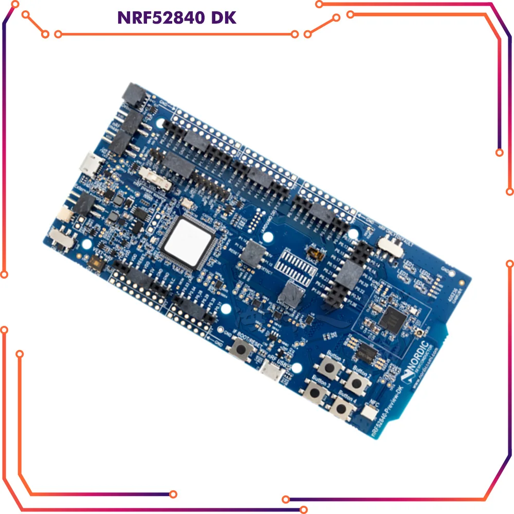 

Original nRF52840-DK Bluetooth / 802.15.1 Development Tools Dev Kit for nRF52840 Bluetooth 5 nRF52840 DK