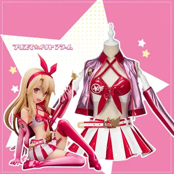 

Anime Fate/kaleid Liner Illyasviel Von Einzbern Racing Suit Sexy Lovely Uniform Cosplay Halloween Costume