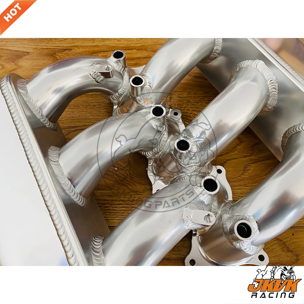 JKVK RACING 성능 빌렛 흡기 매니 폴드 GT R R35 VR38DETT 6 인젝터 포트 연료 레일 키트 2009 +