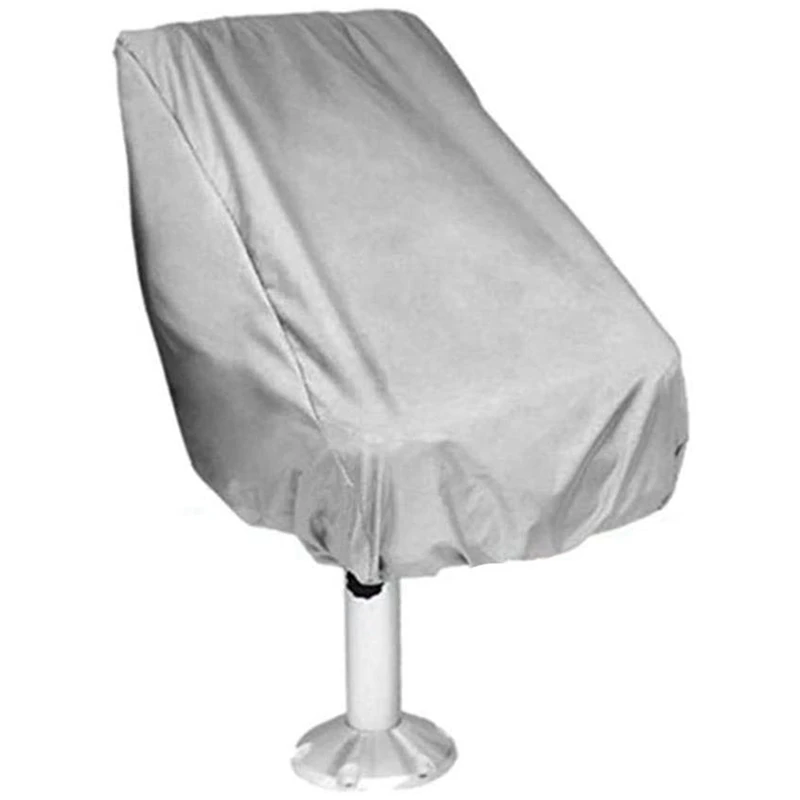 Boat Seat Cover Outdoor Waterproof Pontoon Captain Bench Chair Protective Covers | Дом и сад