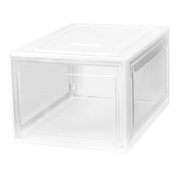 

1PC Transparent Plastic Shoe Box Sports Shoes Sneakers Storage Container