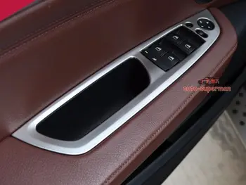 

S/Steel Door Window Switch panel cover Chrome trim FOR LHD BMW X5 E70 X6 E71 08-13