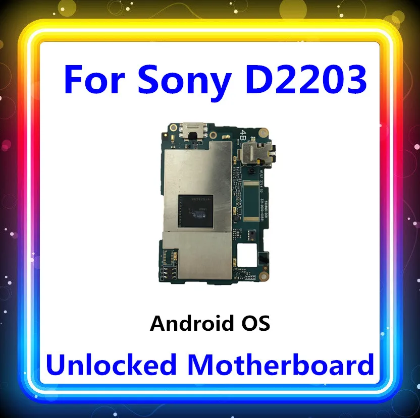 Для sony xperia E3 D2203 материнская плата Android протестирована для sony xperia board D2203 логическая плата разблокирована с чипом D2203 материнская плата