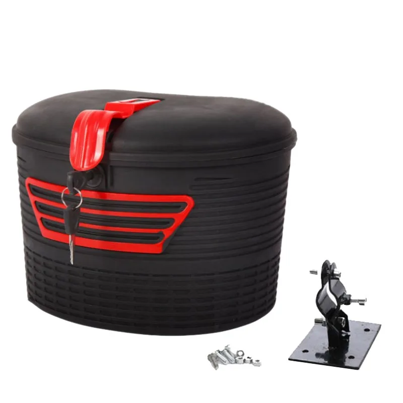 

Electric Scooter Storage Carrying Basket with Lock for Xiaomi M365 Foldable Electric E-Bike Scooter