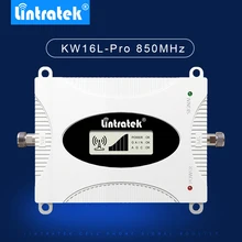 Lintratek novo 850mhz b5 amplificador agc alc lcd inteligente repetidor de sinal celular 850mhz 3g gsm cdma amplificador de señal