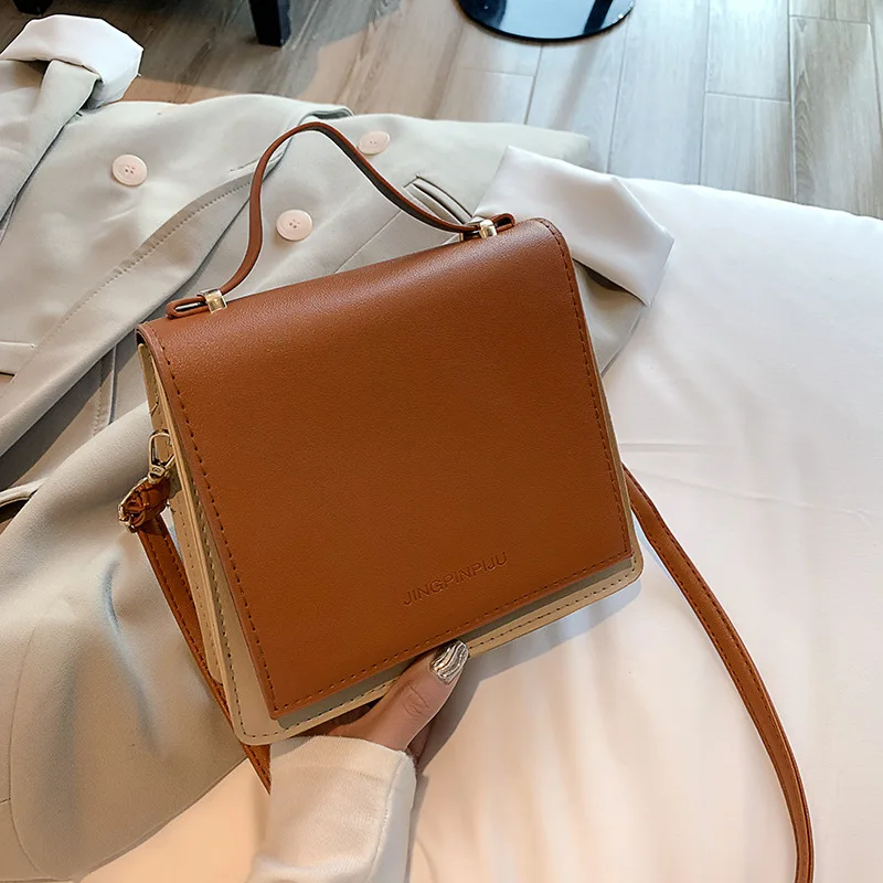 

Small Bag WOMEN'S Bag New Style 2020 Hand Shoulder Bag Versatile INS Western Style Textured Online Celebrity Small Black Bag
