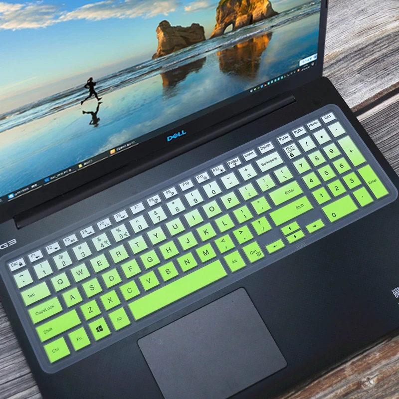 15,6 дюйма клавиатура для ноутбуков кожного покрова для Dell Inspiron 15 3543 3550 3560 3570 3580 3590 3567 3576 5555 5565 5567 7557 5559 7559