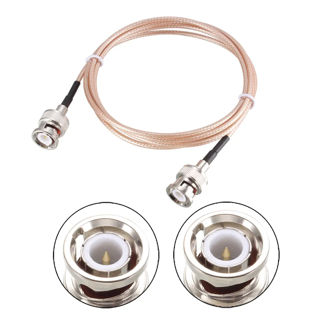 Uxcell 0.5Ft-10Ft BNC штекер BNC Мужской коаксиальный кабель RG316 Низкая потеря RF коаксиальный кабель Bnc удлинитель 50 Ом Сопротивление