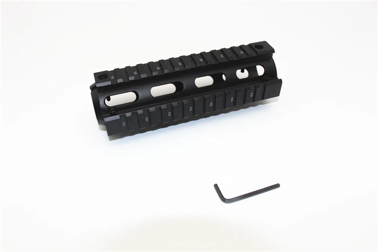 6,7 дюймов страйкбол AR-15 M4 RIS drop-in Quad Rail Mount AR15 Carbine Handguard Float Picatinny Handguard охотничий Пистолет Аксессуары