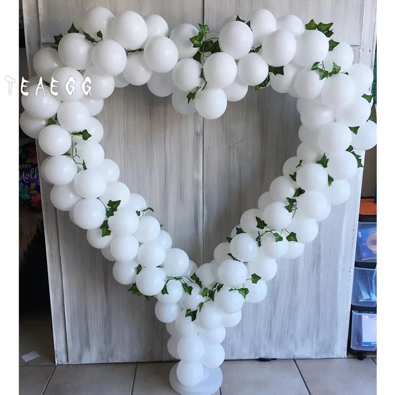 100pcs White Bride Wedding Party Decoration Balloons Garland Arch Kit For Adult 30 TH Birthday Party Decorations Home Babyshower