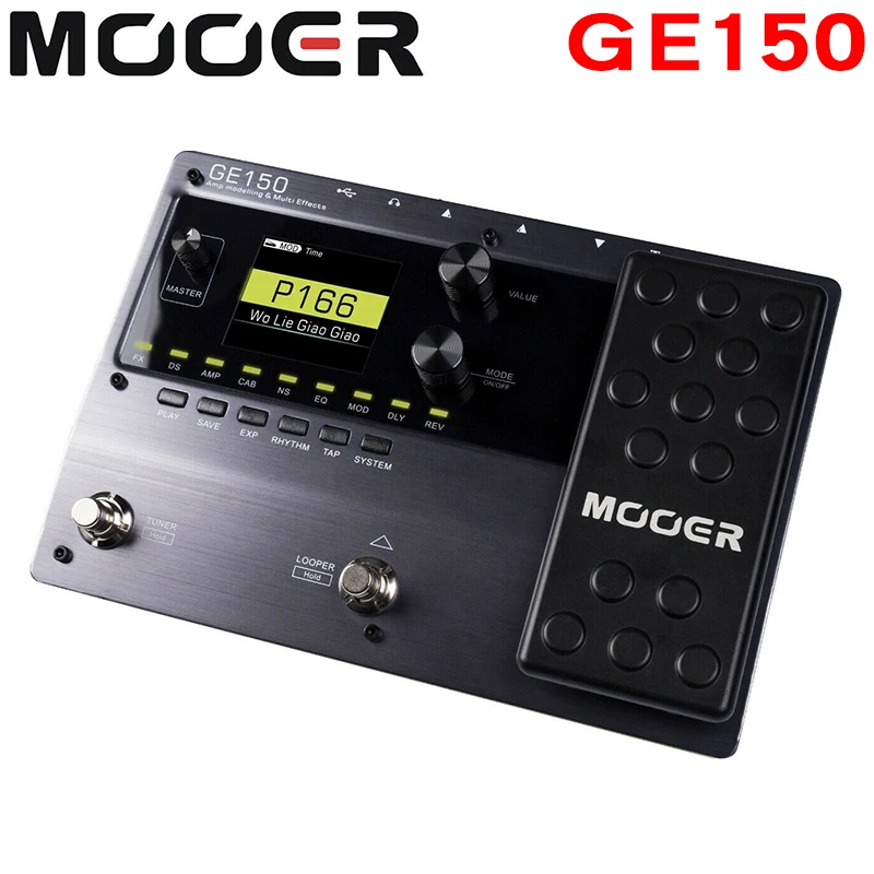 

Mooer GE150 multi function pedal electric guitar sound simulation integrated effect device