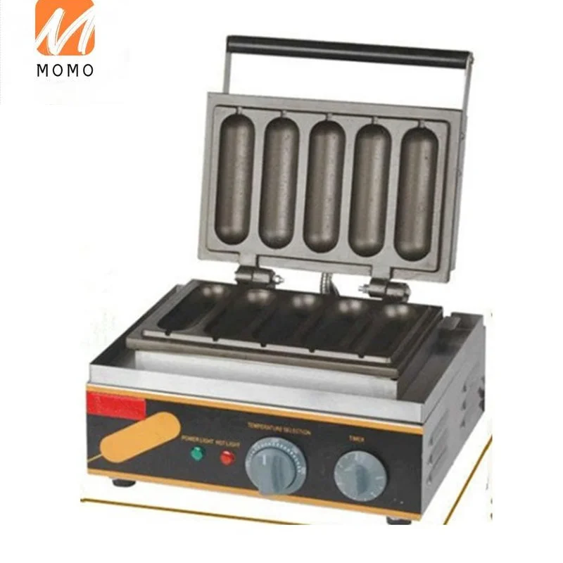 

electric waffle dog baker machine/ hot dog waffle maker