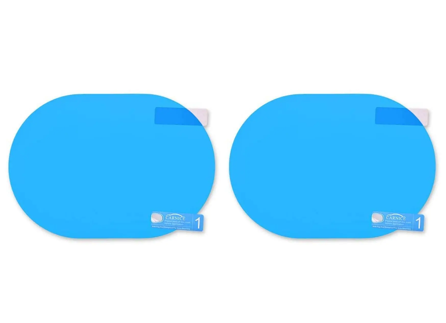 2PCS Car Film Anti Rain Water Repellent Film Car Mirror Window Clear Films Anti Dazzle Rearview Mirror Fog Rainproof