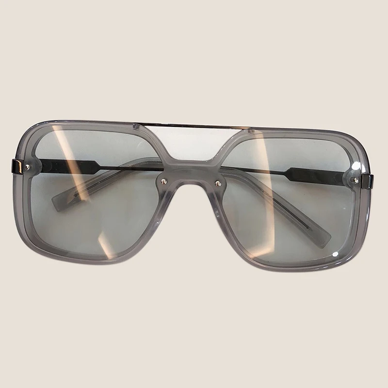 No5 Sunglasses Новинка, модные квадратные солнцезащитные очки для женщин, фирменный дизайн, Ретро стиль, зеркальные солнцезащитные очки больших размеров, Винтажные Солнцезащитные очки, Lunette De Soleil Femme - Цвет линз: No5 Sunglasses