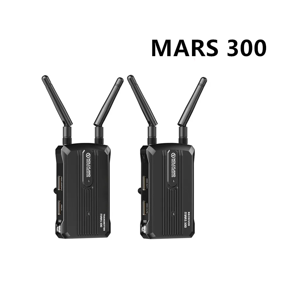 

Hollyland Mars 300 Wireless Transmission System Transmitter & Receiver Kit HDMI 1080P 60Hz for DSLR Mirrorless Cameras Gimbal