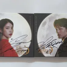 Ручная подписка IU Lee Ji Eun YeoJinGoo Autographed отель Del Luna OST K-pop 092019