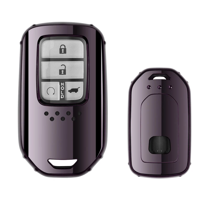 Portachiavi con custodia completa per chiave a distanza per auto in TPU per Honda Accord Civic CR-V XR-V MK10 Spirior Pilot Fit City Freed Jade Key Protect - H2e68958b07544fceba2d1d63c9e49bb5e