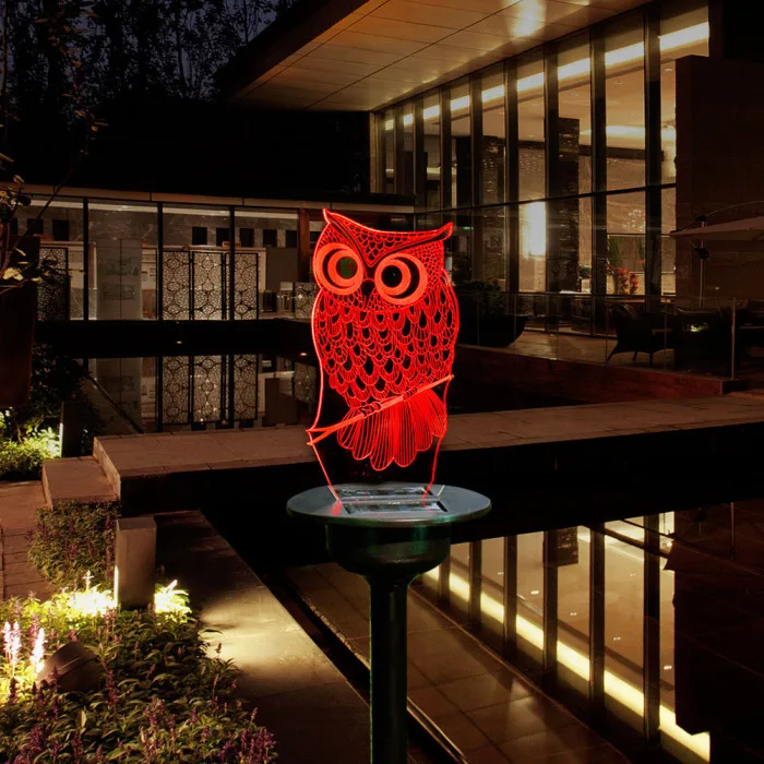 Солнечный СВЕТОДИОДНЫЙ светильник Прозрачный Акриловый открытый сад газон вдоль дорожки, на участке лампа MU