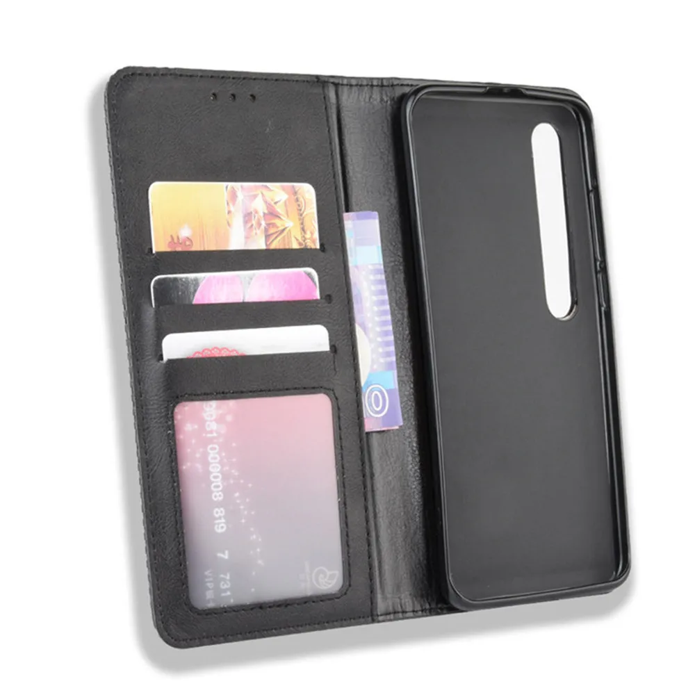 best flip cover for xiaomi For Xiaomi Mi 10 Case Luxury Flip PU Leather Wallet Magnetic Adsorption Case For Xiaomi Mi 10 Pro Mi10 5G Protective Phone Bags xiaomi leather case card