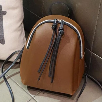 

Fashion Backpack Women PU Leather Shoulder Bag Multi-Function Mini Backpacks Female School Backpack Bag For Teenage Girls