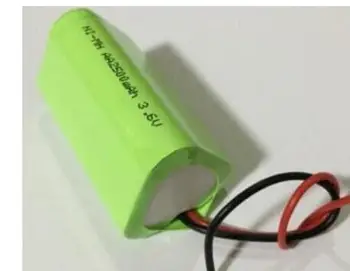 

Free ship 1pcs 3.6V AA 2500mAh ni-mh nimh battery Rechargeable battery pack