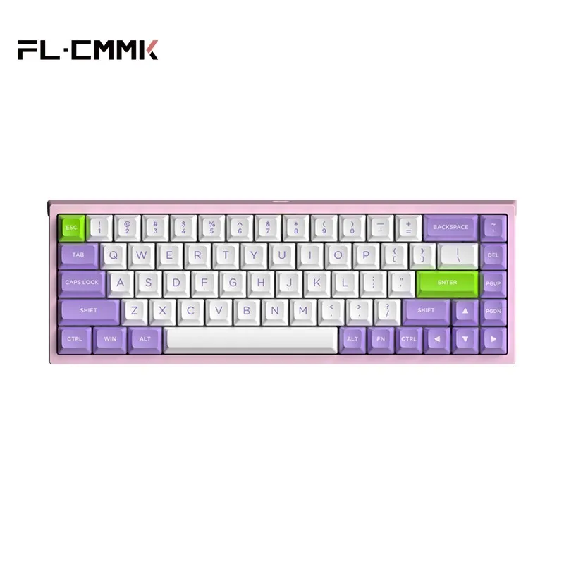 Механическая клавиатура FL · ESPORTS FL680 с тремя режимами 68 клавиш RGB популярная 2 4G