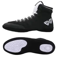 New Breathable Training Wrestling Shoes Men White Black Light Weight Boxing Sneakers Flighting Wears Male Wrestling Sneakers